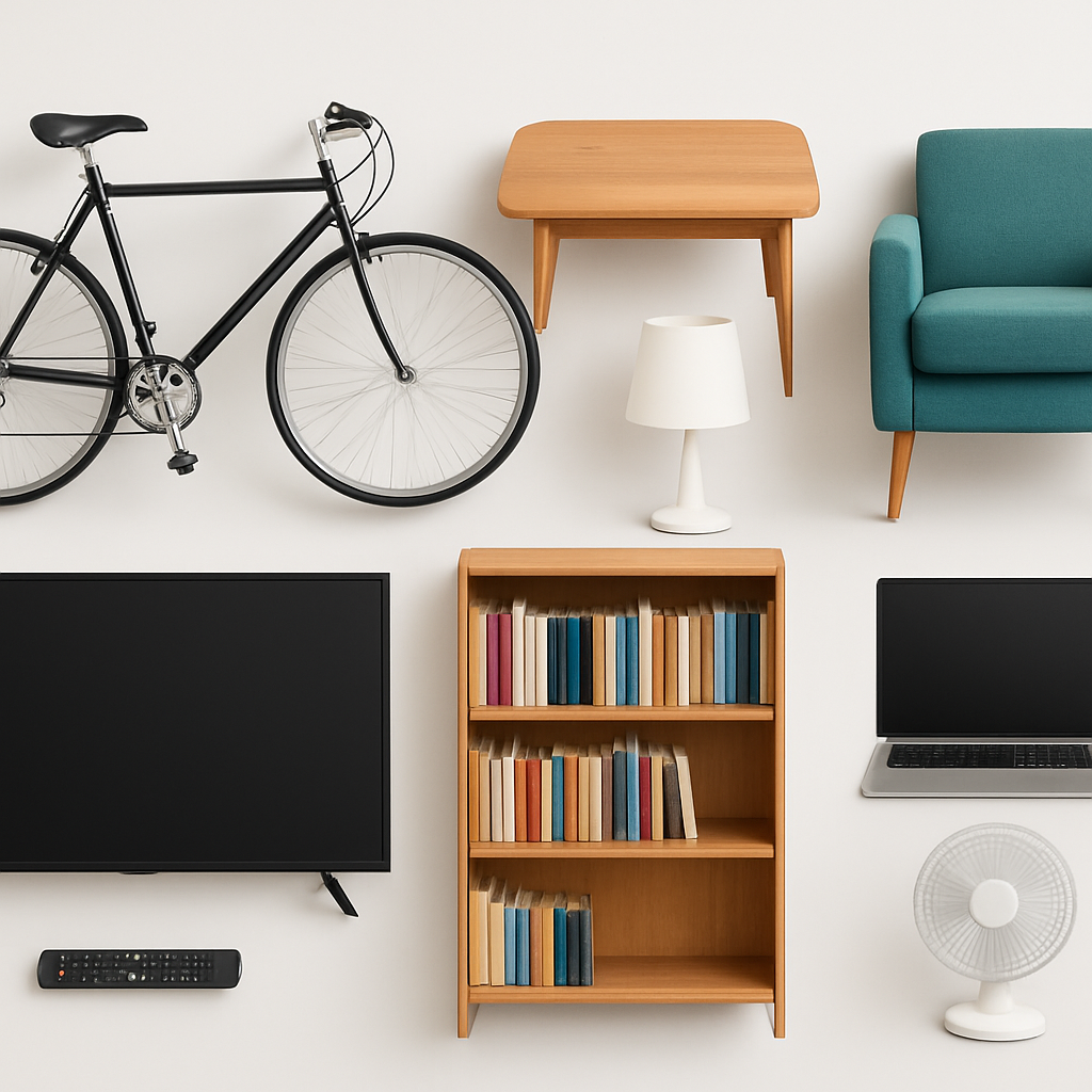 Buy, sell, rent, and exchange locally
